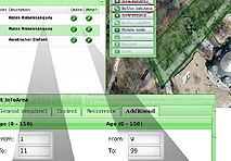 Webplattform für ortsbasierte Informationen und Services. 