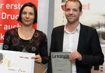 Elisabeth Kneidinger, Silhouette, und Albert Ortig, Netural Communication wurden für das Projekt Silhouette Virtual Mirror ausgezeichnet.