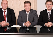 ERP-Anbieter terna neuer QlikTech-Partner. Die Geschäftsführung (vlnr.): Reinhard Palaver, Peter Bereiter und Christian Kranebitter.