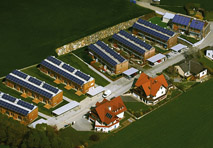   Vom Prototyp zur Serienreife: Passiv-Energie-Häuser in der Energie-Plus-Siedlung.