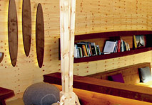 Atme dich frei. Der Zirbenlüfter sorgt für gute Luft, etwa im Luxushotel Hochschober auf der Turracher Höhe.