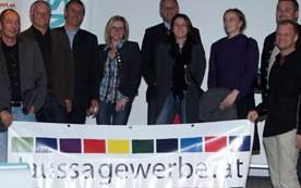Engagierte Plattform. Die Mitglieder von ''laussagewerbe'' werben für lokale Wertschöpfung im Traunviertel.