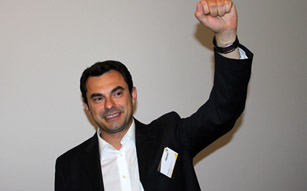 Nikola Neskovic sieht sich mit Unternehmenssoftware aus Oberösterreich auf der Gewinnerstraße.