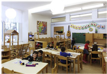 100 Jahre nach seiner Gründung wurde der Kindergarten Kematen dank Trockenbau in nur sechs Monaten generalsaniert.