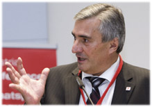 Konrad Scheiber, Quality Austria, erklärt den Begriff Unternehmensqualität: ''Dabei handelt es sich um den gesamten wahrnehmbaren Entwicklungsstand einer Organisation aus Sicht aller Interessensgruppen.''
