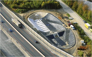 An der Westautobahn baut die Asfinag eine Gewässerschutzanlage.