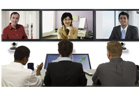 Mit dem ''LifeSize Video Center'' kann man, Live-Streams oder aufgezeichnete Konferenzen in HD-Qualität auch unterwegs zu empfangen.