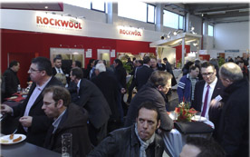 Gut besucht wie immer war der Rockwool-Stand auf der Energiesparmesse in Wels.