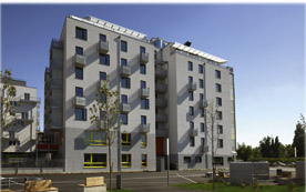 young corner im 2. Bezirk: Passivhaus mit Wohnnutzung und sozialer Infrastruktur.