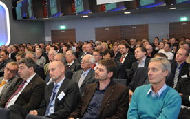 Rund 350 Besucher nutzten das VÖZfi-Kolloquium, um sich über neue Entwicklungen rund um das Thema Beton zu informieren. 