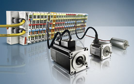 Beckhoff-I/O-Systeme ermöglichen die direkte Integration von Servo-, Schritt- und DC-Motoren.
