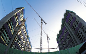 Der Großteil der Hochbauunternehmen hat ein schlechtes Rating.
