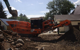 Die neue Innocrush 35 bei ihrem ersten Einsatz in Deutschland.