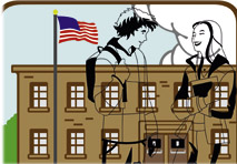 Andere Länder, andere Schulsysteme: Den Unterschied zwischen österreichischen und amerikanischen Schulen machen die Lehrer.