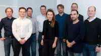 Projektpartner Mario Pichler (SCCH), David Gabauer (SCCH), Georg Buchgeher (SCCH), Bernhard Freudenthaler (SCCH), Anna Fensel (Universität Innsbruck), Kai Höfig (TH Rosenheim), Jorge Martinez-Gil (SCCH), Dirk Jacob (HS Kempten), Stefan Huber (FH Salzburg). Foto: SCCH  