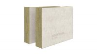 Foto: Die neue »Planarock Paint« von ROCKWOOL mit verdichteter Oberlage wurde für die unterseitige Dämmung der Kellerdecke entwickelt. Sie ist mit einer Brandmarkierung versehen, die bei der Verlegung zum Rauminneren zeigen sollte. Nach Einbau der Dämmlage kann diese gestrichen werden. 