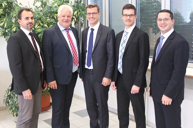 Smart-Meter-Rollout: Gerhard Krampl und Erich Slivniker, Stromnetz Graz, Martin Stiedl, Thomas Hirndler und Thomas Hainzel, A1 Telekom Austria.