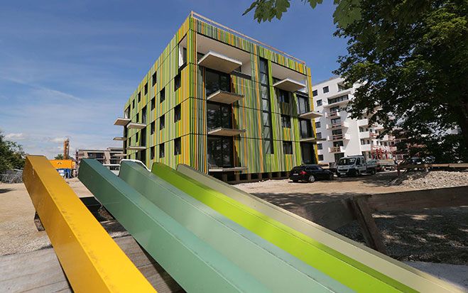 Steiner & Wanner tritt in Alpine-Wohnungsverträge beim Freiraum Maxglan ein.