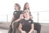 Foto: Organisierten den  ersten »Women &amp;&amp; Code«-Hackathon: die Gründerinnen Eva Lettner und Barbara Ondrisek (vorne) sowie Track-Verantwortliche Nana Janashia.