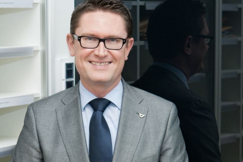 Martin Ferger, Österreichische Post AG, ersetzt Aktenschränke durch effizientes Dokumentenmanagement.