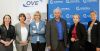 OVE-Fem-Vorsitzende Michaela Leonhardt, Coach und Führungskräftetrainerin Ulrike Horky, Carola Millgramm (Leiterin Abt. Gas, E-Control); Andreas Eigenbauer (Mitglied des Vorstandes, E-Control); Christine Materazzi-Wagner (Leiterin Abt. Strom, E-Control), Christina Veigl-Guthann (Leiterin Abt. Endkunden, E-Control)