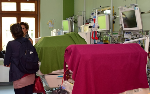 Foto: Baby-Stream-Lösung der Kapsch BusinessCom im Donauspital des Wiener Krankenanstaltenverbundes