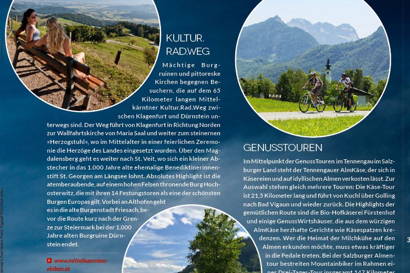 Auf dem Drahtesel durch Österreich