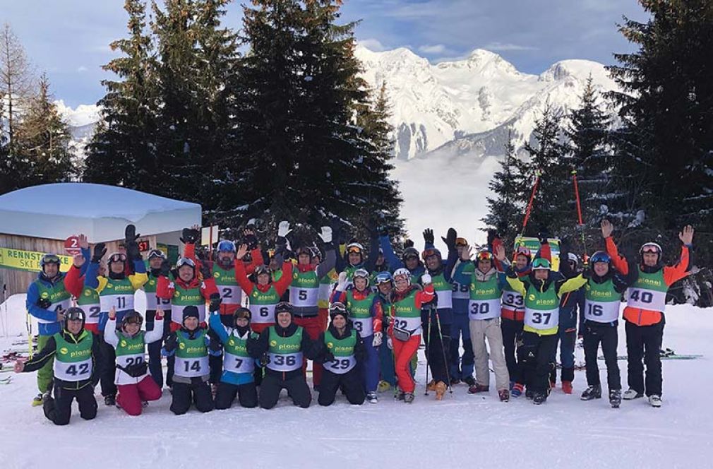 Foto: Der VÖEH lud zu den Winterfachtagen nach Schladming. Mit Begeisterung stellten sich die Mitglieder des Estrichverbandes auch den sportlichen Bewerben.