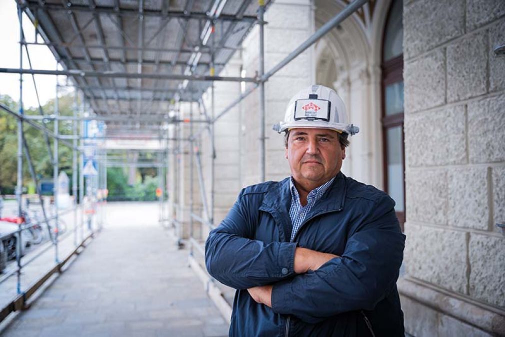 Foto: »Erst sollte der Energieverbrauch gesenkt werden bevor der Heizkessel getauscht wird«, sagt Klaus Haberfellner. 