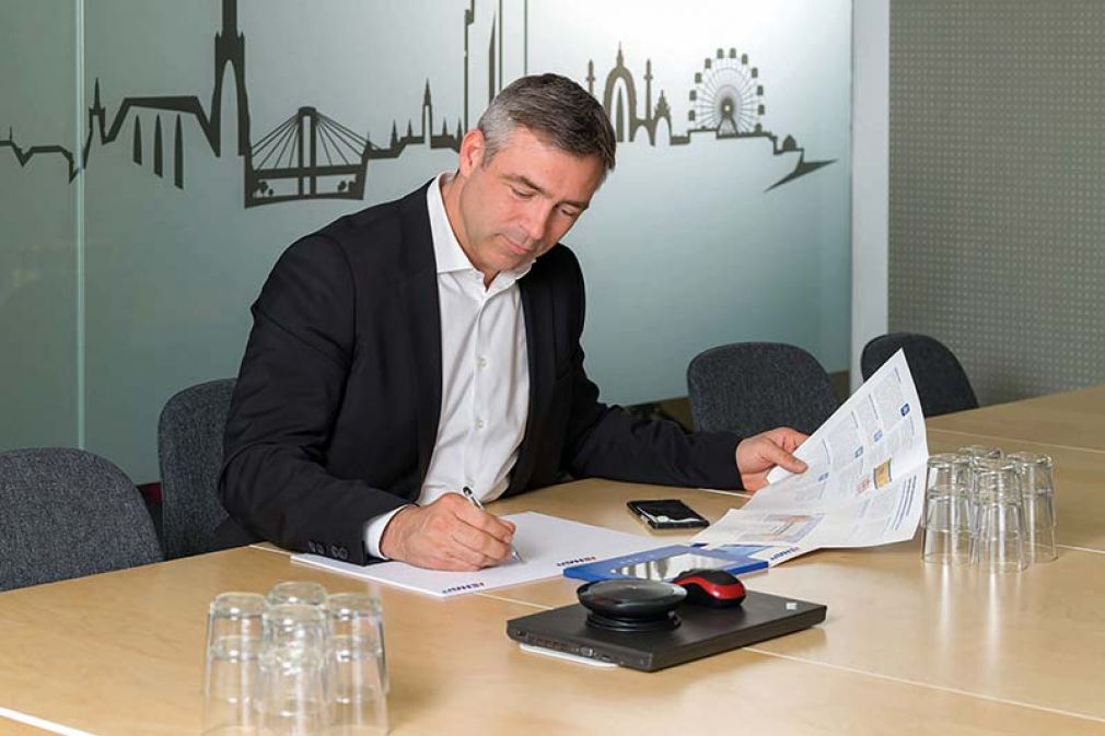Foto: Ishap-Geschäftsführer Thomas Korol sieht durch die Pandemie großes Digitalisierungspotenzial für die Baubranche.