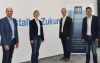 Christoph Kitzler, Geschäftsführer &amp; technischer Leiter, Verena Parzer, Head of Product Development MP2.infomed, Markus Bauer, Chief Architect MP2.infomed, Dominik Burger, Head of Consulting &amp; Services.