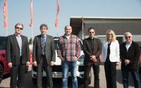Andreas Dangl, WEB Windenergie, Renato Eggner, Raiffeisen Leasing Fuhrparkmanagement und Edin Bolic, sBausparkasse waren ebenso mit an Bord wie Jürgen Halasz, Wien Energie, Margarete Schramböck, Dimension Data und Winfried Kallinger, Kallco.