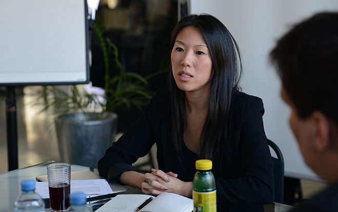 Sindy Amadei, LSZ Consulting, organisierten ersten App-Kongress in Wien. (Foto: LSZ)