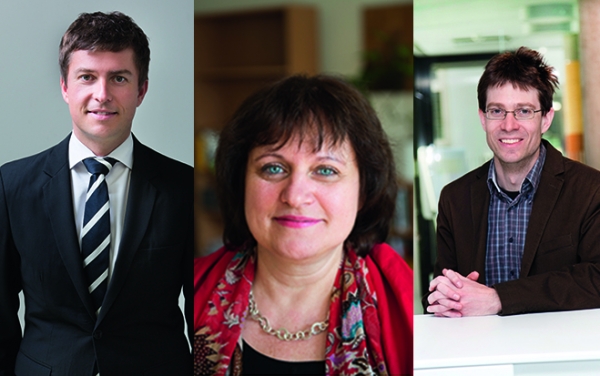 Franz Wolf-Maier, Andrea Eraslan-Weninger und Johannes Peyrl beantworten Fragen zur Integration in Österreich.