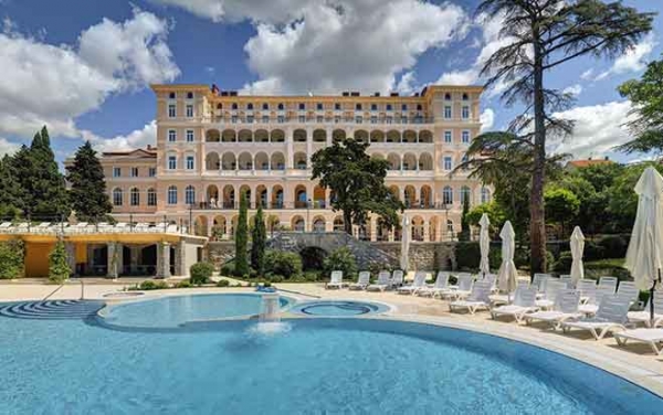 Das neue Kvarner Palace in Crikvenica.