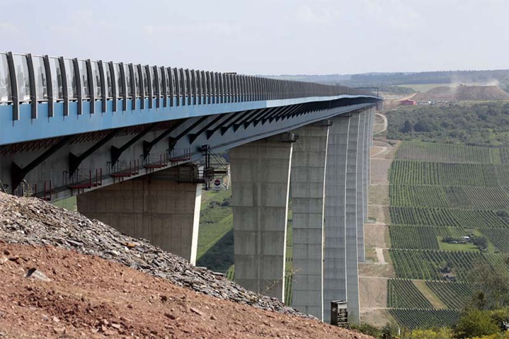 Foto:  Hochmoselbrücke – B 50neu