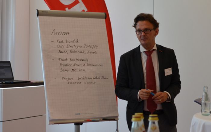 OKI Strategie 2013/14: Erweiterung im Business Value Markt mit neuer MFP-Generation.