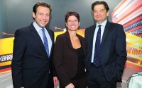 Sehen der Zukunft optimistisch entgegen: Franz Joseph Doppler,  Daniela Dieringer und Bernd Zierhut von der Doppler Gruppe.
