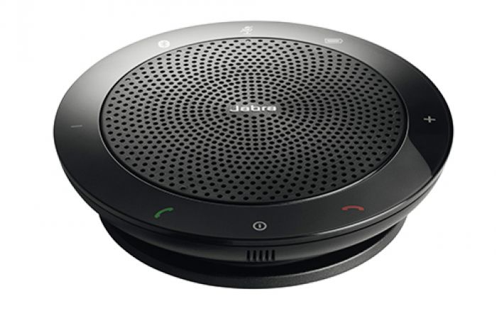 (Foto: Jabra) Der mobile Lautsprecher liefert einen kristallklaren Klang und ist HD-Voice fähig.