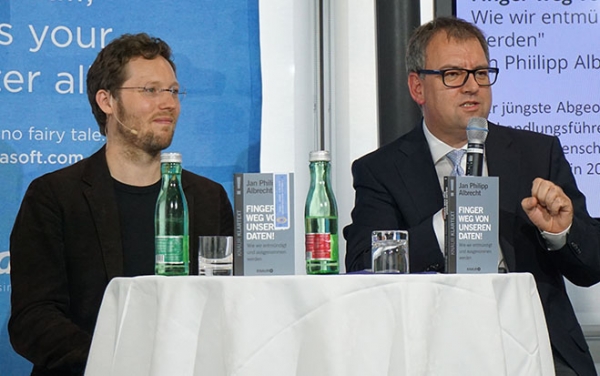 Jan Philipp Albrecht und Helmut Fallmann plädieren, „Datenschutz in europäisches Recht umzusetzen".