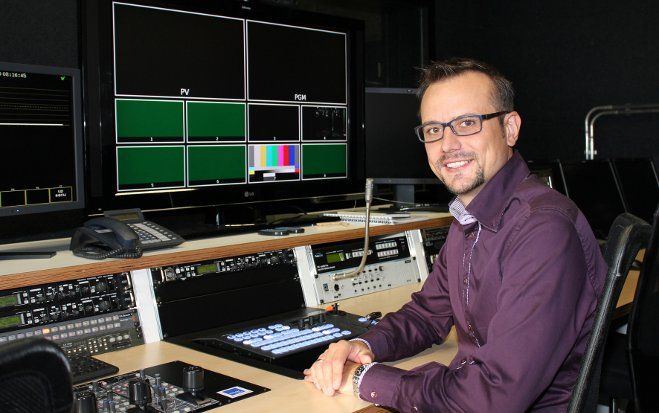 Franz Fidler ist neuer Studiengangsleiter des Master-Studiengangs „Digitale Medientechnologien“. Foto: FH St. Pölten
