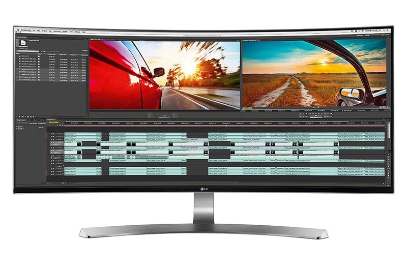 Der Full-HD-Monitor "Curved UltraWide 34UC98S" von LG kommt dauerhaft ohne externe Stromversorgung aus.