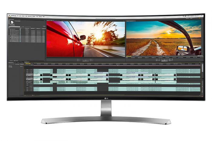 Der Full-HD-Monitor "Curved UltraWide 34UC98S" von LG kommt dauerhaft ohne externe Stromversorgung aus.