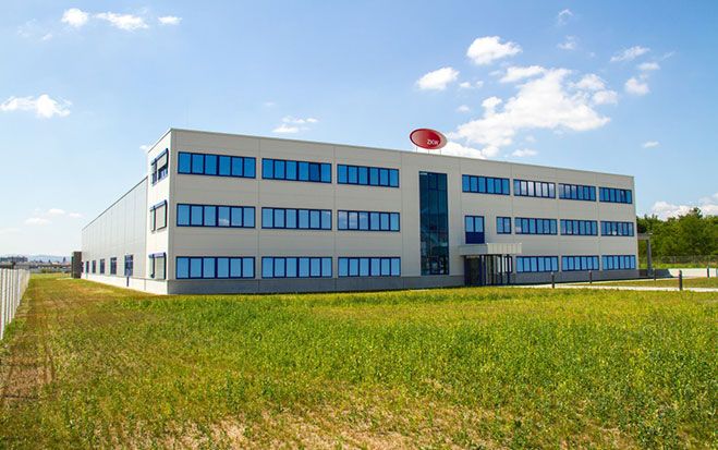Das neue ZKW-Elektronikwerk in Wiener Neustadt.