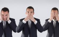(Foto: photos.com) Nicht sehen, nichts hören, nichts sagen - Ist das das herrschende Motto in den Kreisen von Politik und Wirtschaft? Wie weit geht die Korruption tatsächlich? 