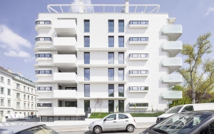 Mit der runden Fassadenlösung Eternit Eckwinkel eröffnen sich den Architekten völlig neue Gestaltungsmöglichkeiten.