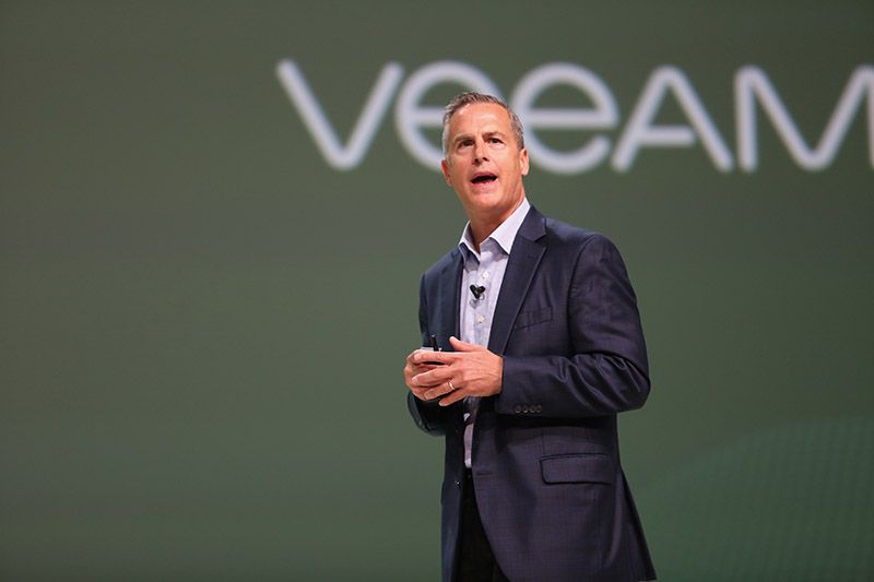 Peter McKay, Veeam: "Bei Backup ist es wie in der IT generell: Die Branche bringt Technik nicht zum Laufen, damit Geräte Windows haben, sondern um den Menschen Services zu liefern."