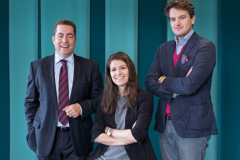 Das Datenschutz-Team um Mathias Preuschl, Karin Bruchbacher (beide PHH), Maximilian Nimmervoll (Share Lock).