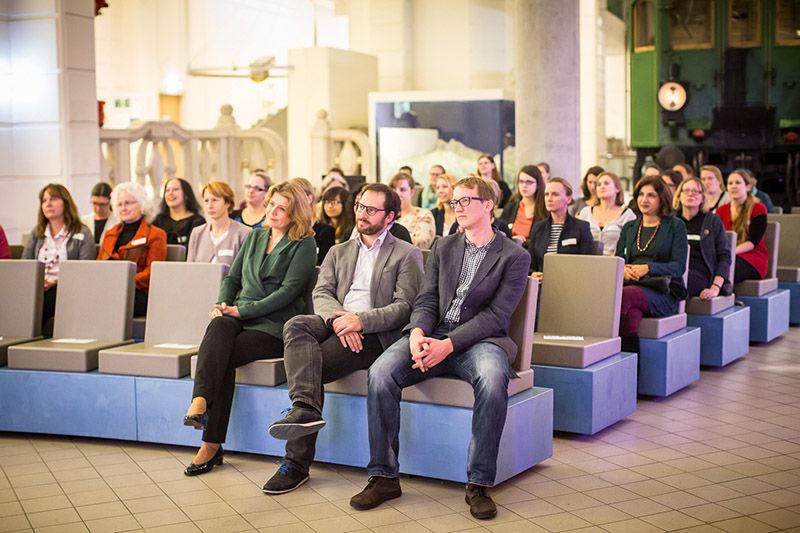 Museumsdirektorin Gabriele Zuna-Kratky (li.)lud gemeinsam mit femOVE zum Netzwerktreffen ins Technische Museum ein.
