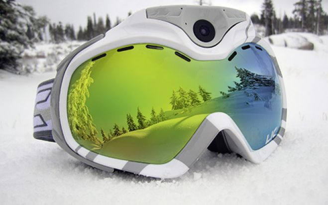 (Foto: liquidimage) Die Schnee-Brille mit Full-HD-Videofunktion.